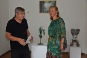 Wernisaż wystawy rzeźb Joanny Bruździńskiej pt. ''Droga'', foto nr 9,