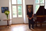 Recital i wernisaż Katarzyny Słowikowskiej-Zakrzewskiej pt. "Malarstwo i melodie - moja podróż"., foto nr 2,