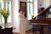 Recital i wernisaż Katarzyny Słowikowskiej-Zakrzewskiej pt. "Malarstwo i melodie - moja podróż"., foto nr 5,