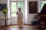 Recital i wernisaż Katarzyny Słowikowskiej-Zakrzewskiej pt. "Malarstwo i melodie - moja podróż"., foto nr 19,